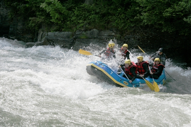  Rafting en el Isère con Franceraft Rafting 